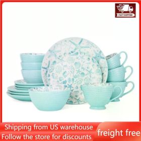 16-Piece Dinnerware Set Sashimi Plate Free Shipping Ceramic Dishes to Eat Tableware Dish Restaurant Plates Dinner Sets Food Bar