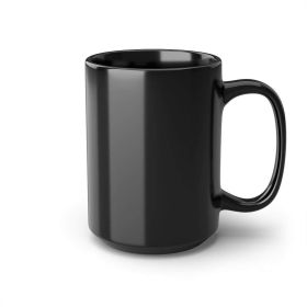 Black Ceramic Mug 15oz