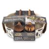 Thyme & Table Harvest 3-Piece 2.5 QT Serving Bowl with Acacia Serving Spoon and Fork Set